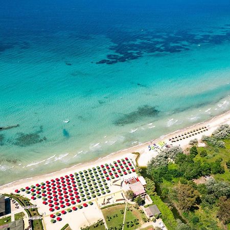 Simantro Resort Sani  Luaran gambar Aerial view of the beach