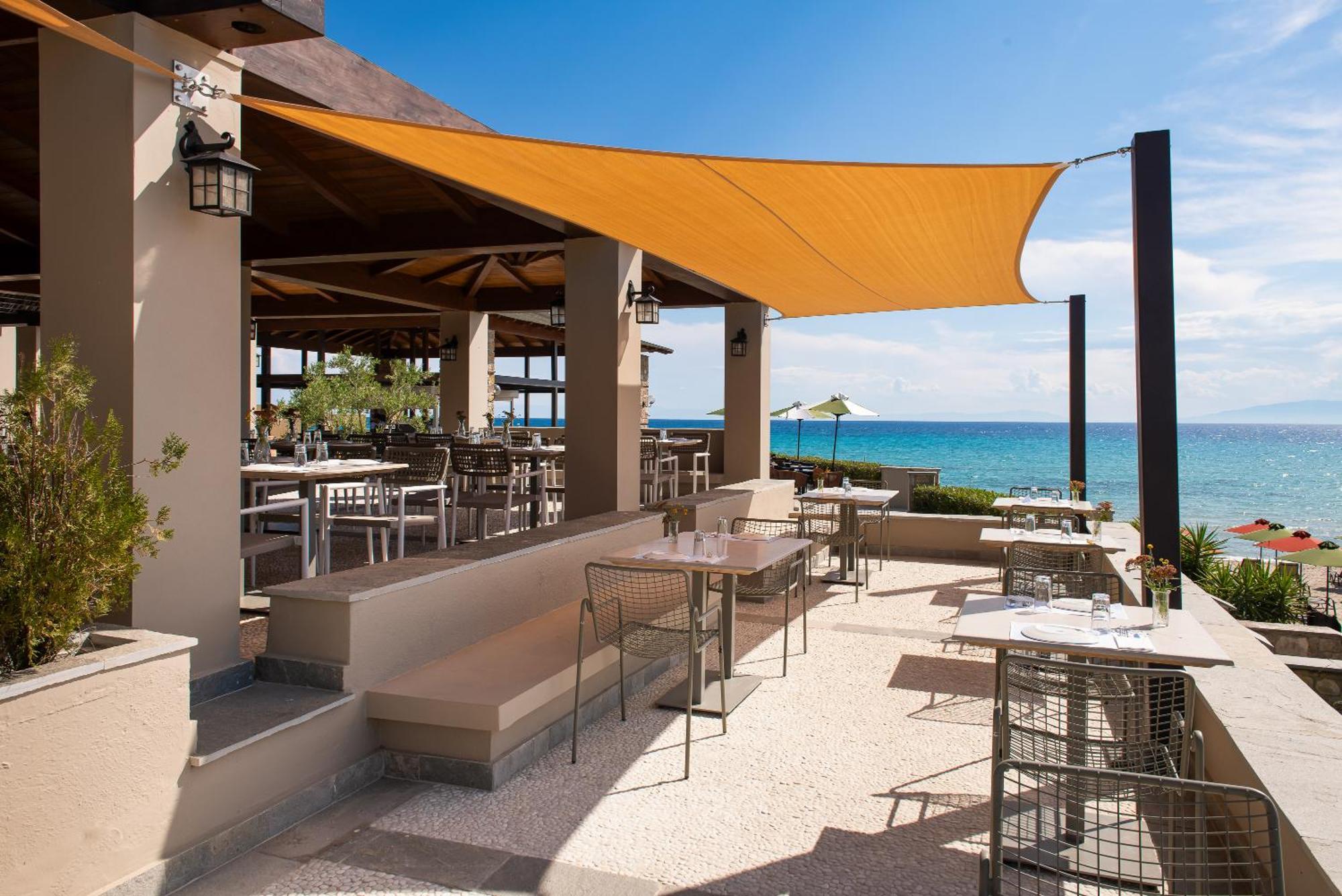 Simantro Resort Sani  Luaran gambar The Beach Club